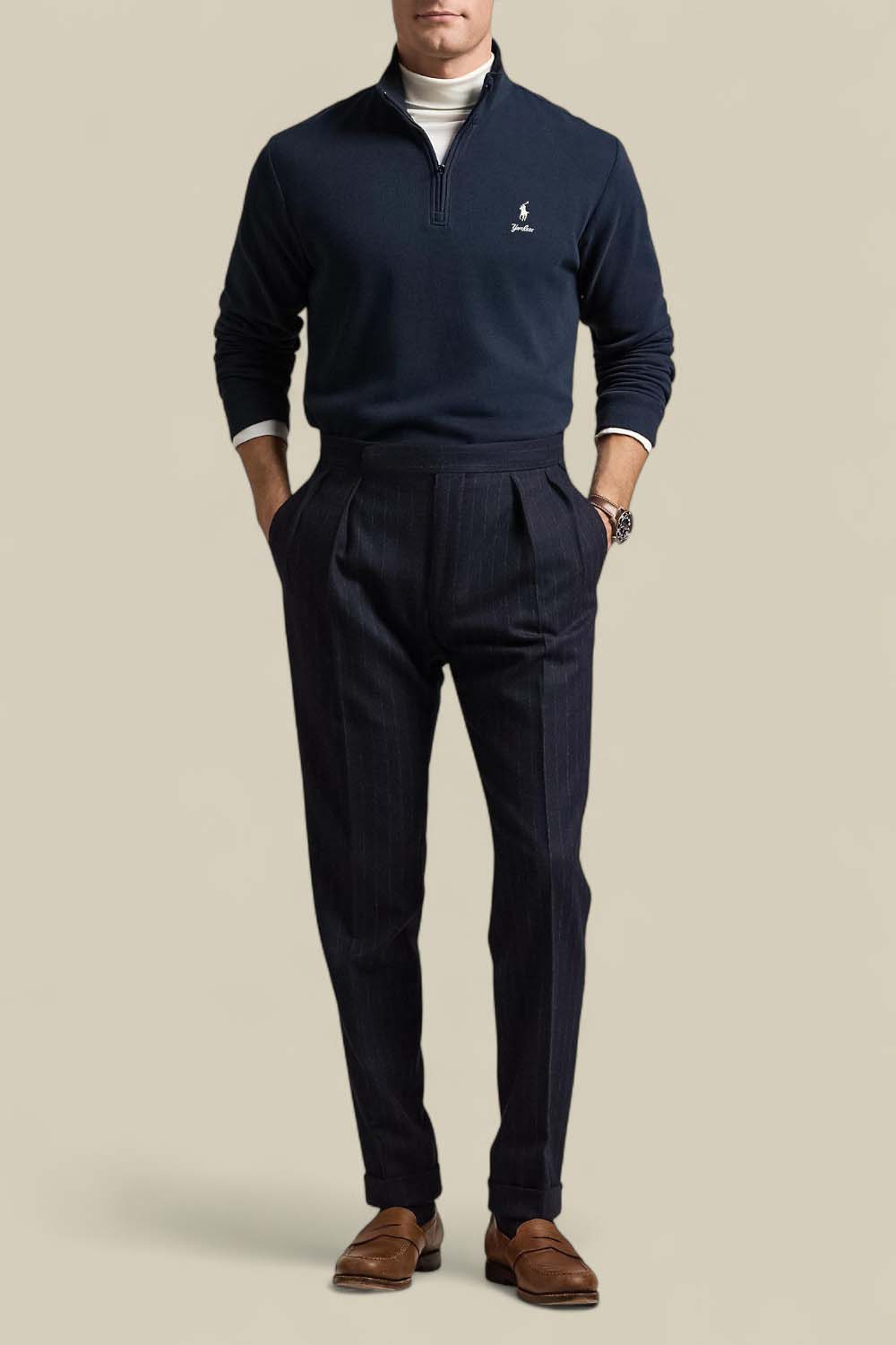 תמונת כל הלוק של פולו ראלף לורן X MLB חולצת טי